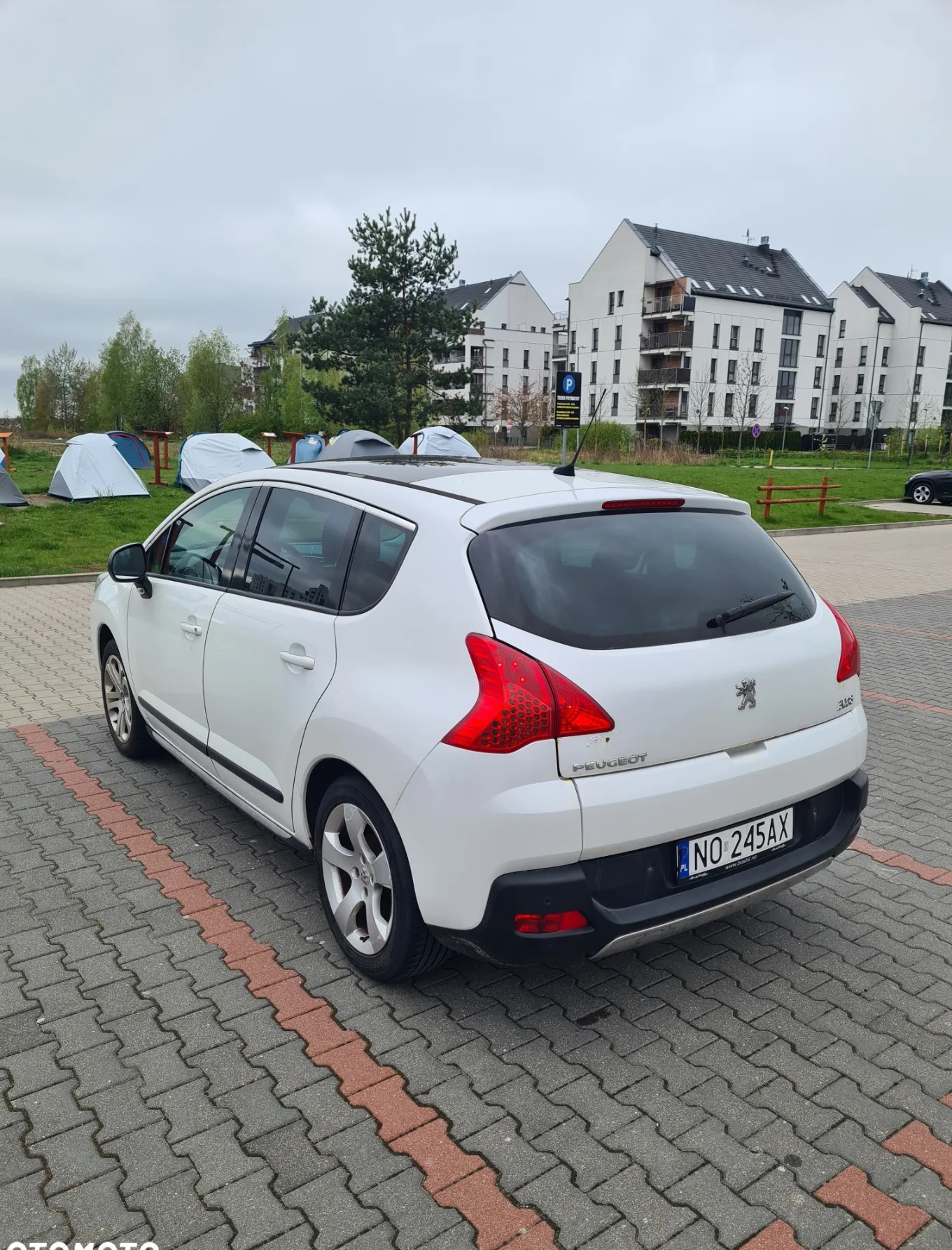 Peugeot 3008 cena 13500 przebieg: 245000, rok produkcji 2009 z Olsztyn małe 781